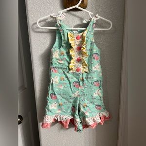Ricrac & Ruffles Romper
